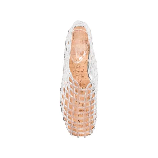 26SS 라 피신 플랫 슈즈 LS261WA001 RB001 003 WHITE - LA PISCINE