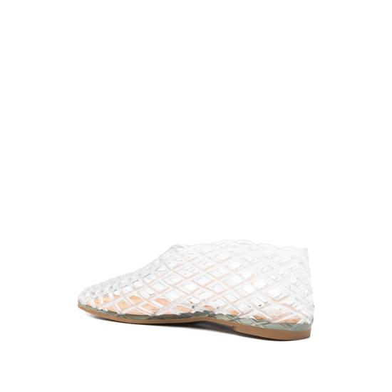 26SS 라 피신 플랫 슈즈 LS261WA001 RB001 003 WHITE - LA PISCINE