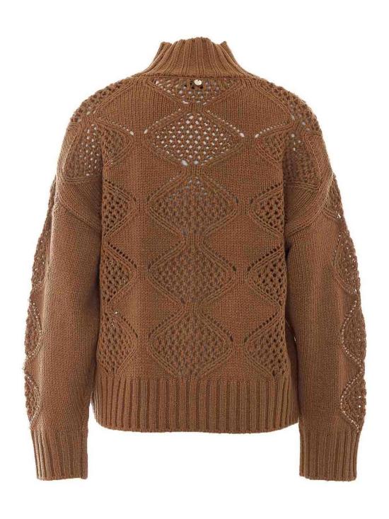 26FW 리우조 탑 WF6287MA37R81020 BROWN - LIU JO