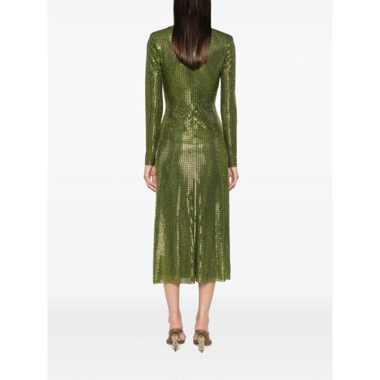 26FW 셀프 포트레이트 원피스 AW26 154M G GREEN - SELF PORTRAIT