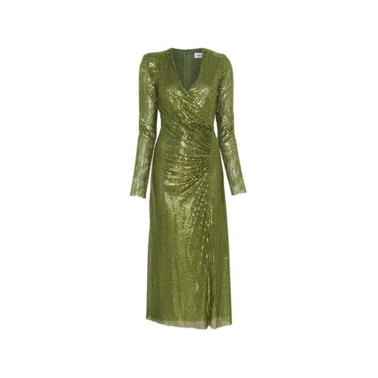 26FW 셀프 포트레이트 원피스 AW26 154M G GREEN