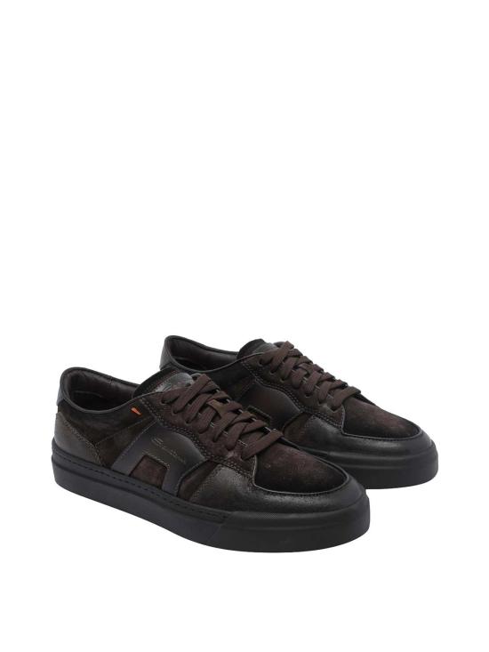 26FW 산토니 스니커즈 MBGT22221SMOTGEUT50 BROWN - SANTONI