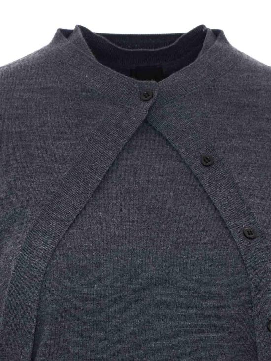 26SS 핑코 가디건 107259A3FYI76 GREY - PINKO