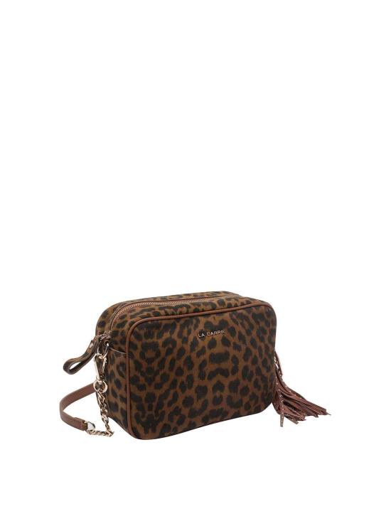 26FW 라캐리 크로스백 162PCC551SULLEOPARD BROWN - LA CARRIE