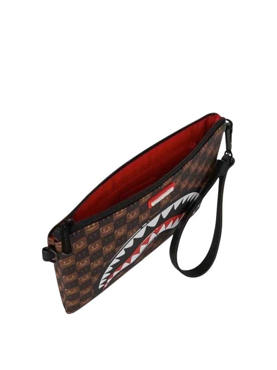 26FW 스프레이그라운드 크로스백 B9307SHARKSINPARISWTFBUBBLE BROWN - SPRAYGROUND