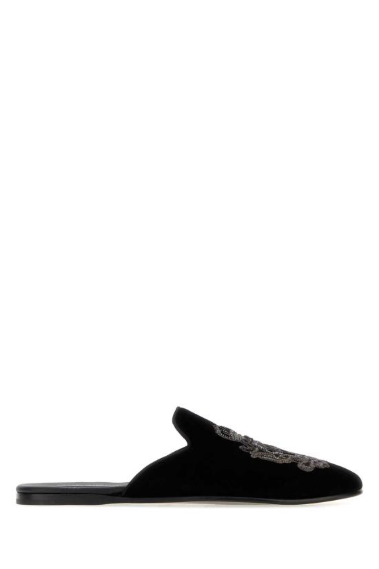 26FW 돌체앤가바나 뮬/슬리퍼 A80310AO249 8B979 Black