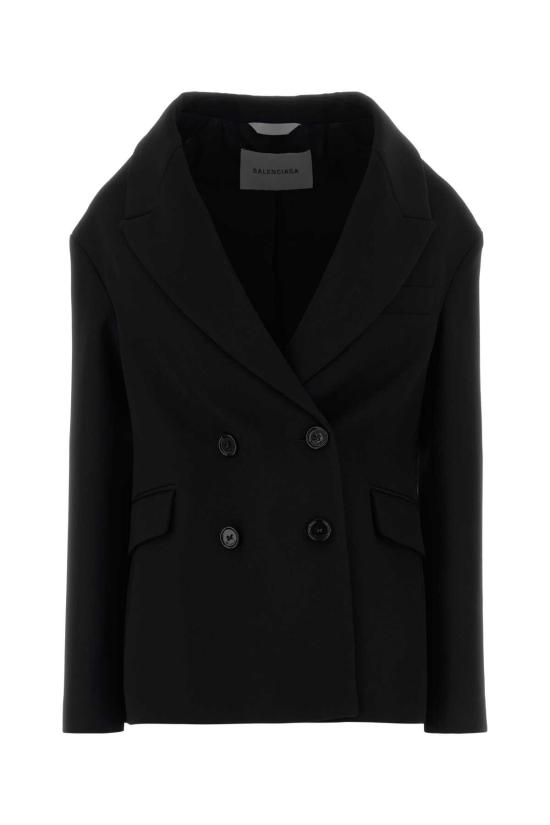26FW 발렌시아가 수트 자켓 A009M7TSU22 1000 Black