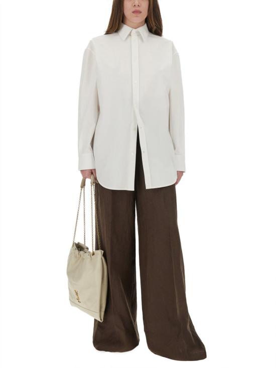  생로랑 셔츠 832339 Y1J619601 IVORY - SAINT LAURENT