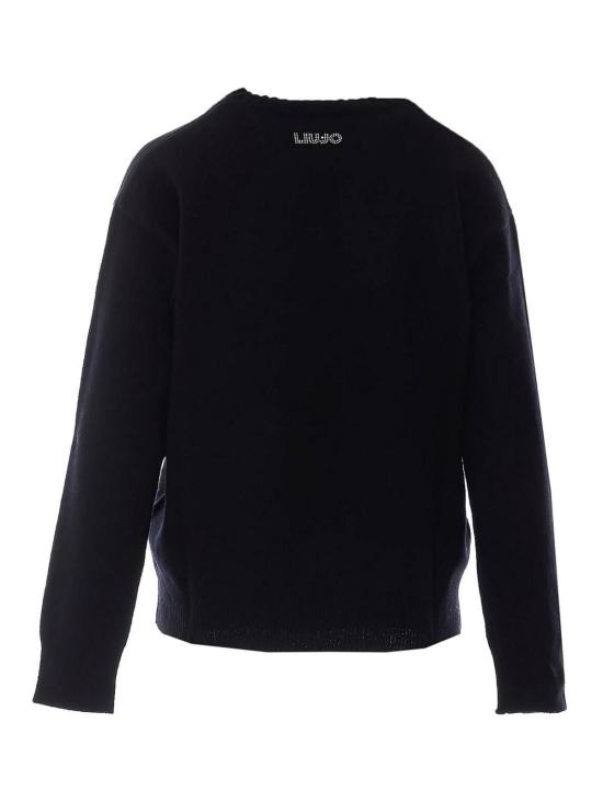 26FW 리우조 탑 WF6455MS009L9455 BLACK - LIU JO