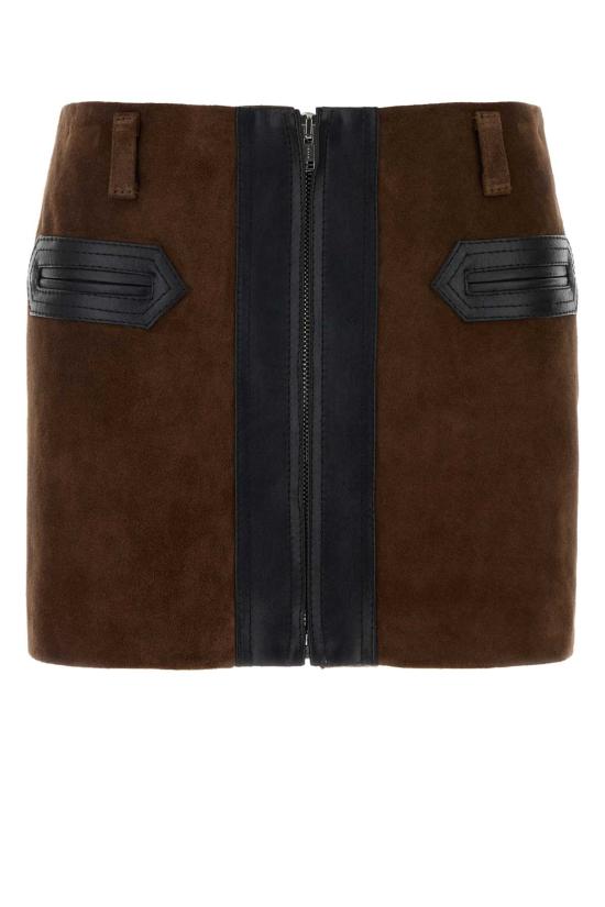 26FW 마르니 스커트 GOMX0848QUULV894 00M72 Brown