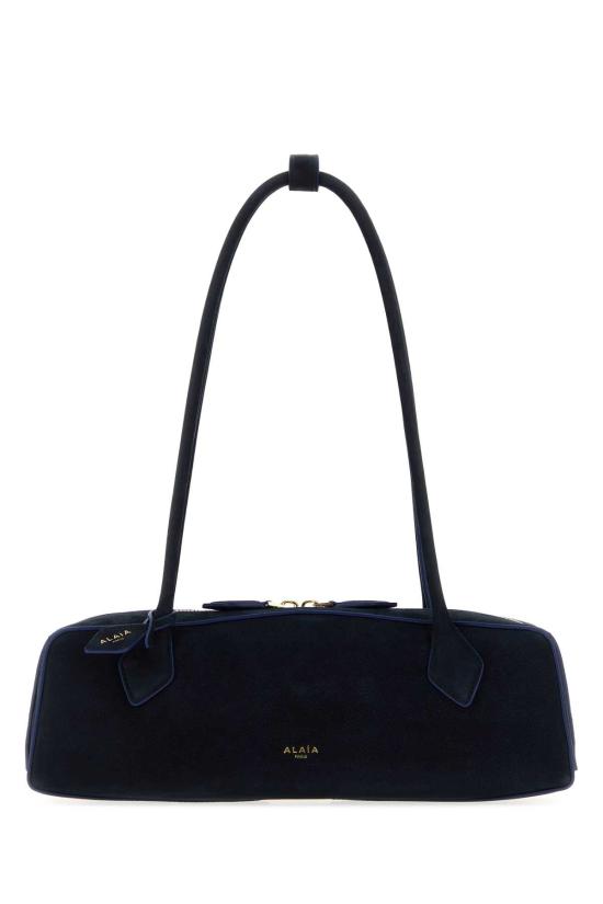 26FW 알라이아 르 테켈 미디움 레더 숄더백 AA1S06033CA214 U54 Blue