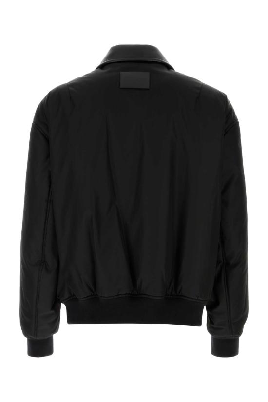 26FW 발렌시아가 코쿤 보머 재킷 A009J9TUO21 1000 Black - BALENCIAGA