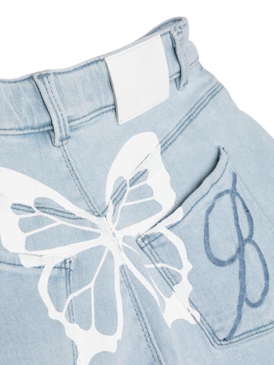  미스블루마린 데님 숏팬츠 IA3050K D444877047 BLUE - MISS BLUMARINE