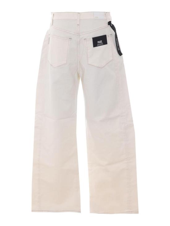 26FW 페이지 스트레이트 팬츠 1N12208D406 WHITE - PAIGE