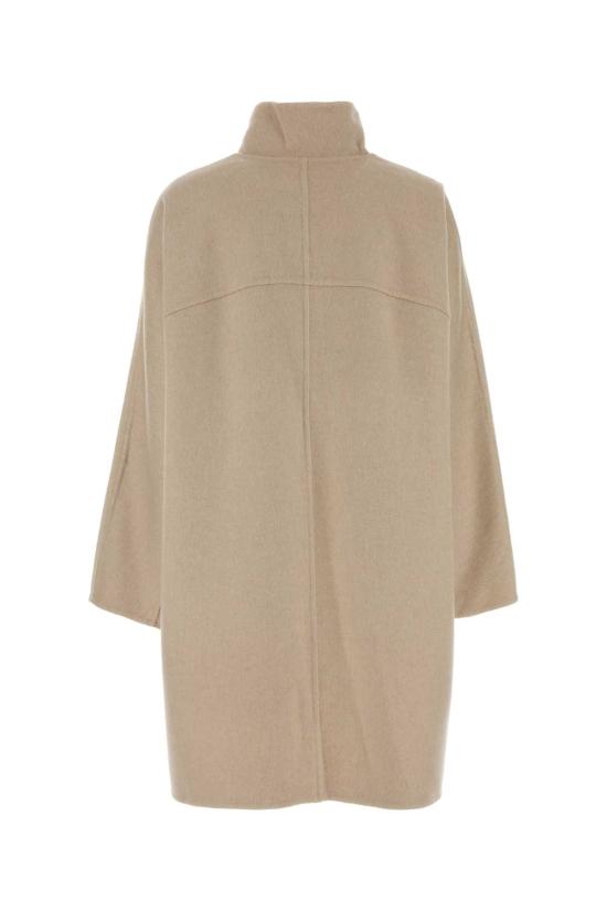 26FW 알라이아 코트 AA9M1207T500D 110 Beige o Tan - ALAIA