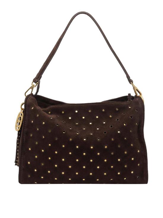 26FW 라캐리 숄더백 162PMD240SUEDARKBROWN - LA CARRIE