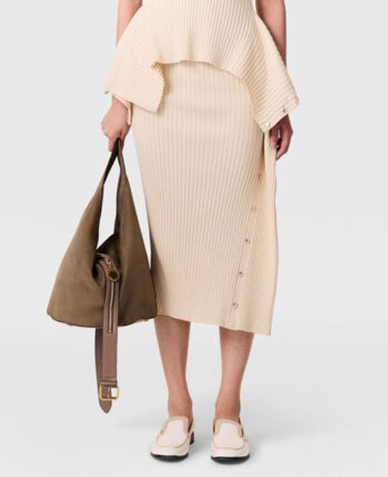  스텔라 맥카트니 스커트 MASTER ULT 009923 IVOIRE S CREAM - STELLA MCCARTNEY