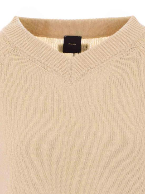 26FW 핑코 탑 107207A3G1C15 BEIGE - PINKO