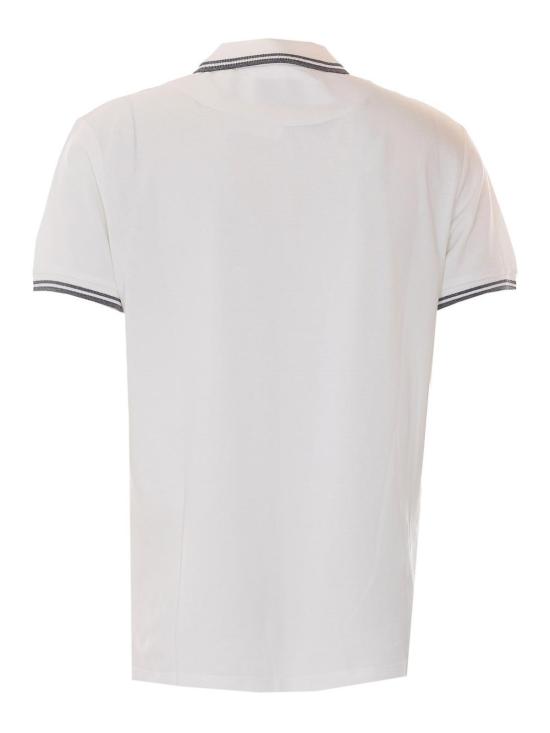 26FW 비비안웨스트우드 스크리블 체크 코튼 반팔 폴로 셔츠 2H01000YJ00AUA401 WHITE - VIVIENNE WESTWOOD