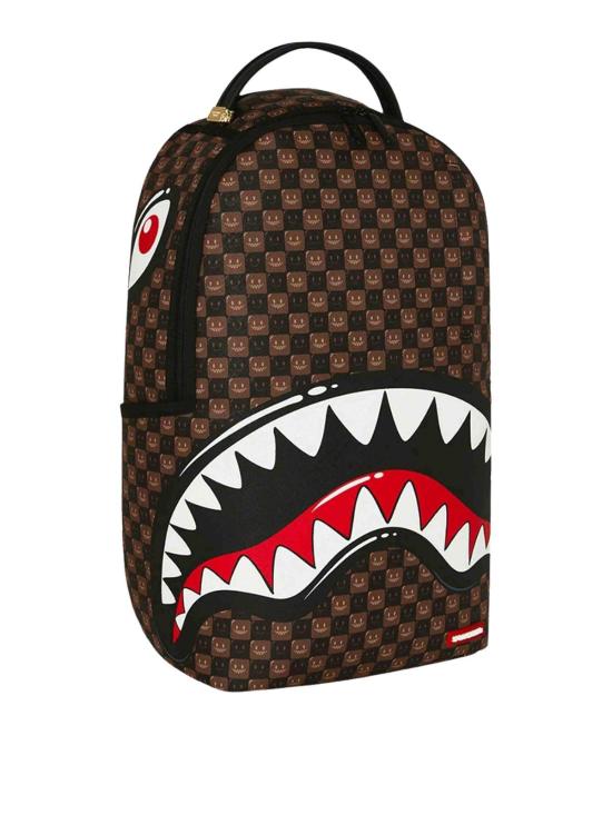 26FW 스프레이그라운드 백팩 B8634SHARKSINPARISWTFBUBBLE BROWN - SPRAYGROUND