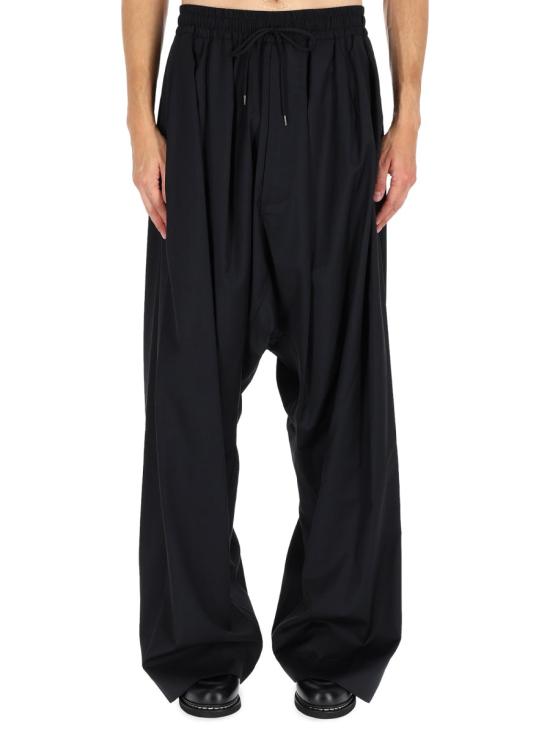 25FW 비비안웨스트우드 블랙 코튼 팬츠 2F01001M W01A2N401 BLACK - VIVIENNE WESTWOOD