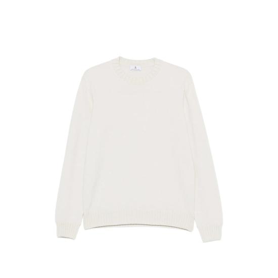 26FW 마가찌노 리캄비 스웨터 80 GIROCOLLO 21588 WHITE