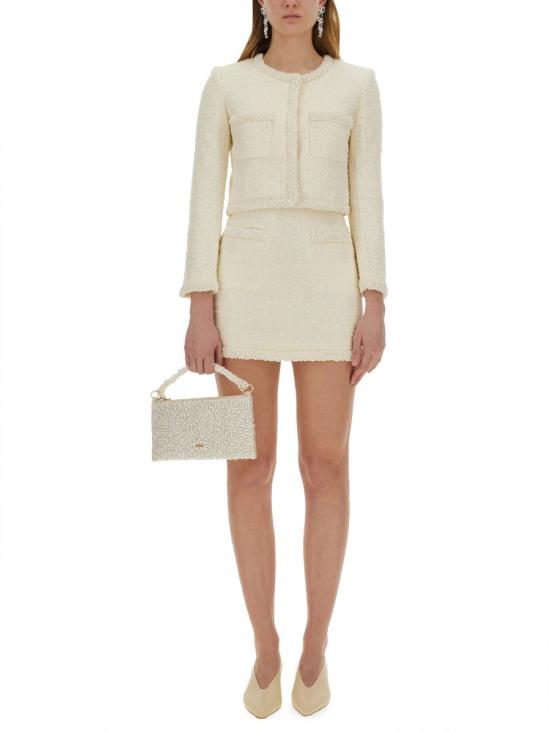  셀프 포트레이트 스커트 RS25 164SK C CREAM IVORY - SELF PORTRAIT