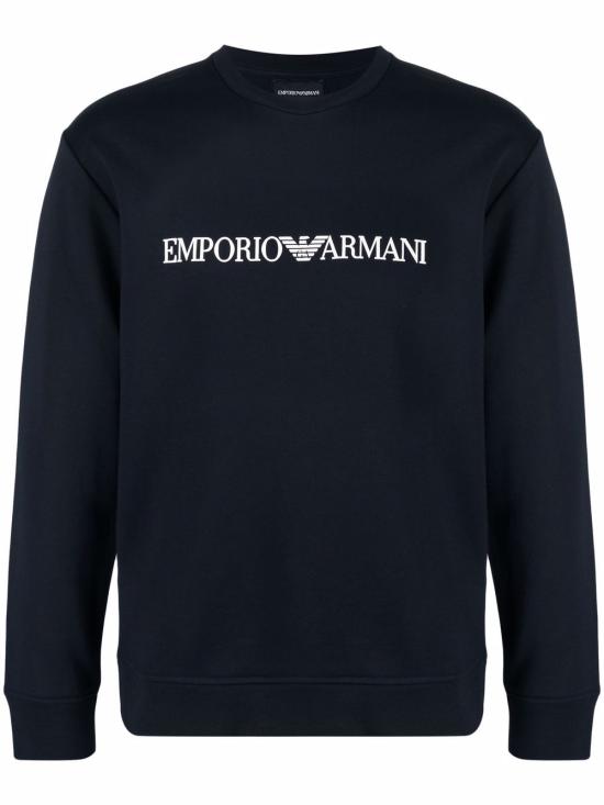  엠포리오 아르마니 긴팔 티셔츠 8N1MR61JRIZF905 P25 NAVY