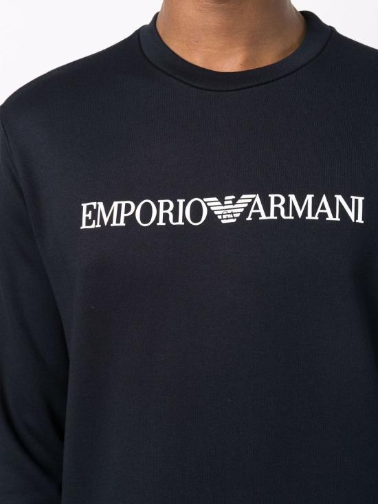  엠포리오 아르마니 긴팔 티셔츠 8N1MR61JRIZF905 P25 NAVY - EMPORIO ARMANI