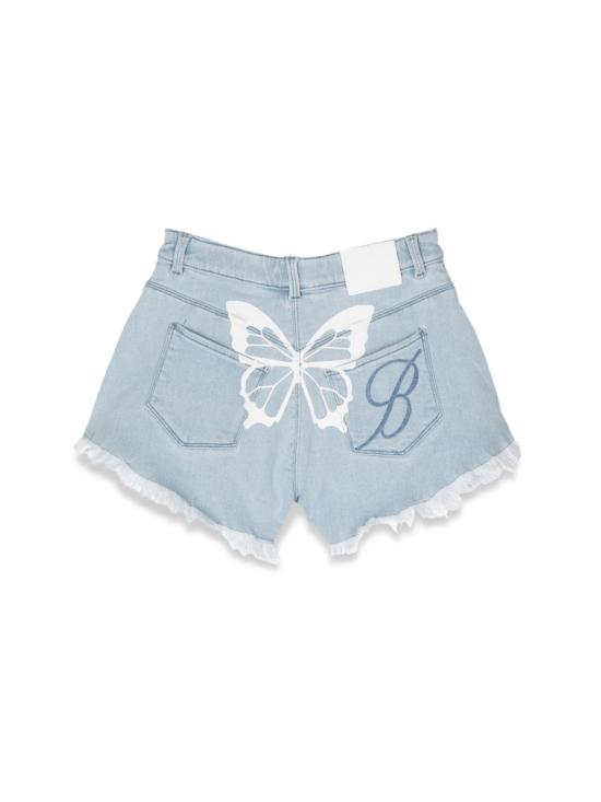  미스블루마린 데님 숏팬츠 IA3050K D444877047 BLUE - MISS BLUMARINE