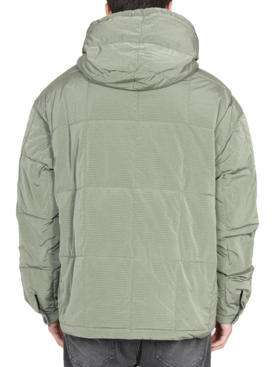  옌키옌키 자켓 ANORAKJACKETMAN RIBKHAKI GREEN - IENKI IENKI