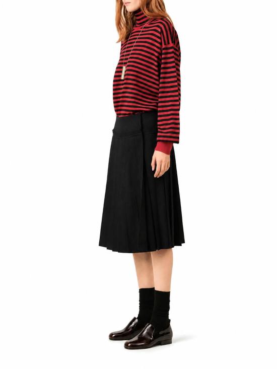 26FW 아미 스커트 USK483WV0211 001 NOIR - AMI
