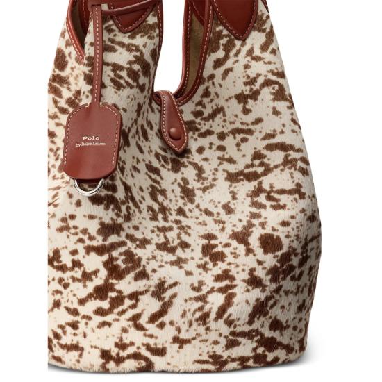 26FW 랄프 로렌 토트백 428P23825001 BROMU BROWN - RALPH LAUREN