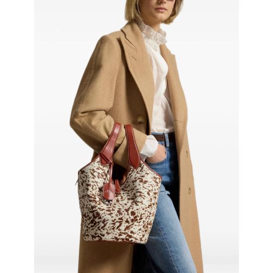 26FW 랄프 로렌 토트백 428P23825001 BROMU BROWN - RALPH LAUREN