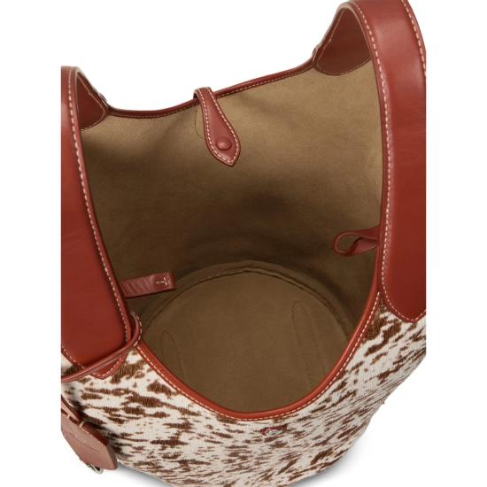 26FW 랄프 로렌 토트백 428P23825001 BROMU BROWN - RALPH LAUREN