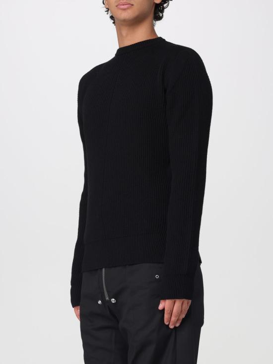 26FW 릭 오웬스 스웨터 RU02F4615KWVH 09 Black - RICK OWENS