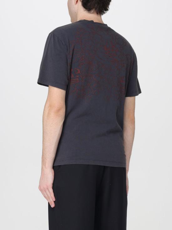 26FW 아워레가시 크라이넘 블라썸 프린트 박스 티셔츠 M4266BC Black - OUR LEGACY