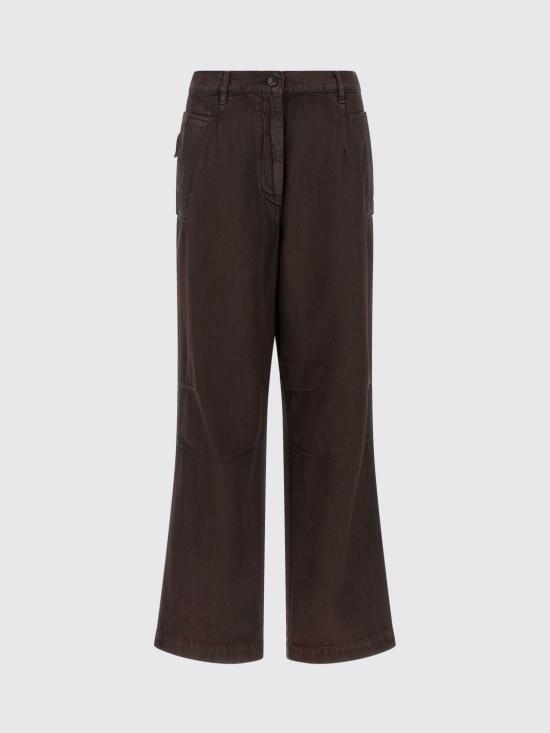 26FW 드리스 반 노튼 팬츠 1309094405 358 Burgundy - DRIES VAN NOTEN
