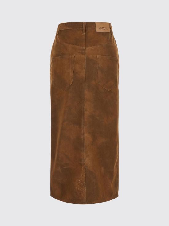 26FW 이자벨마랑에뚜왈 스커트 JU0524FAD3B01E 50BW Brown - ISABEL MARANT ETOILE