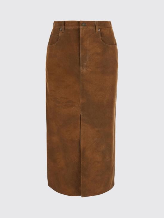 26FW 이자벨마랑에뚜왈 스커트 JU0524FAD3B01E 50BW Brown - ISABEL MARANT ETOILE