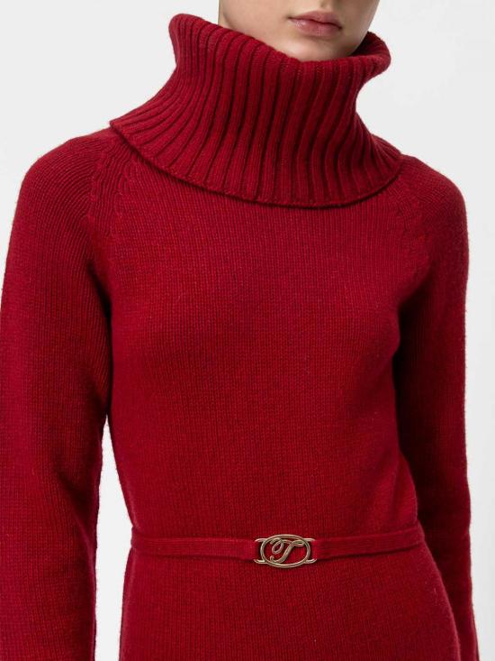 26FW 트윈셋 롱 원피스 262TT3212 14100 Red - TWINSET