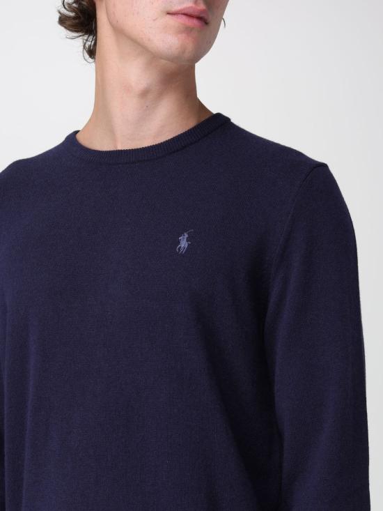 26FW 폴로 랄프로렌 스웨터 710974148 001 Navy - POLO RALPH LAUREN