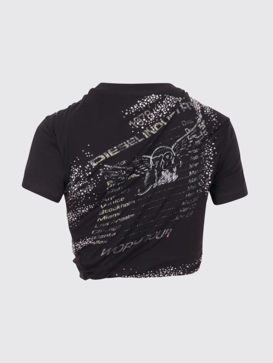 26FW 디젤 탑 A257560QJCG 9XX Black - DIESEL