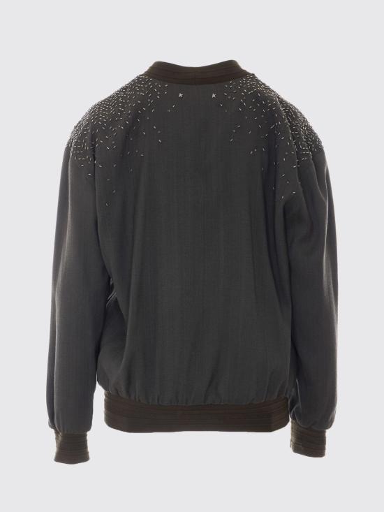26FW 골든구스 가디건 GWP02746P00258836101 Grey - GOLDEN GOOSE