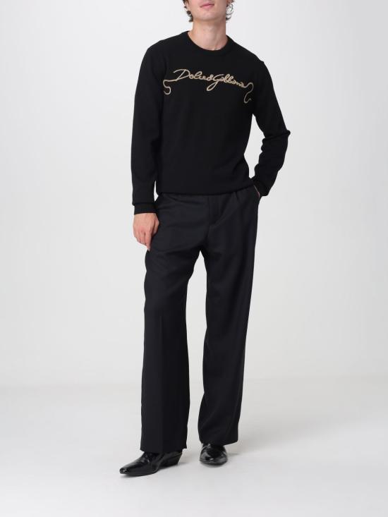 26FW 돌체앤가바나 스웨터 GXX02ZJDVIR N0000 Black - DOLCE & GABBANA