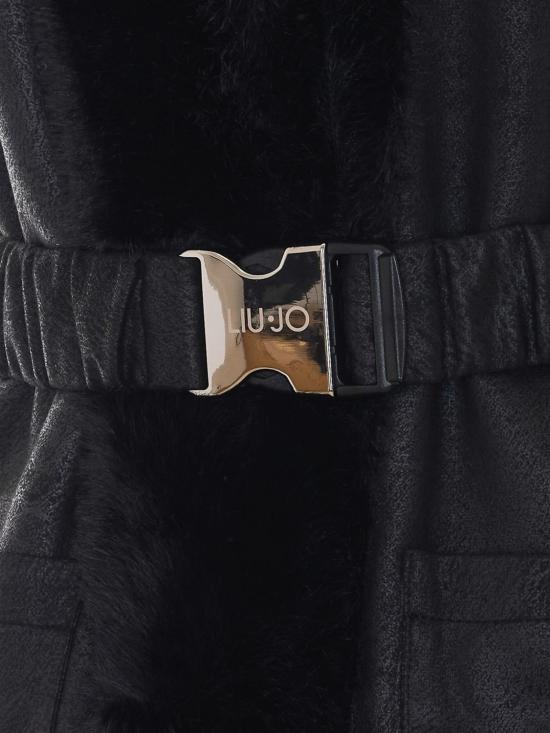 26FW 리우조 베스트 2F6050T0300 22222 Black - LIU JO