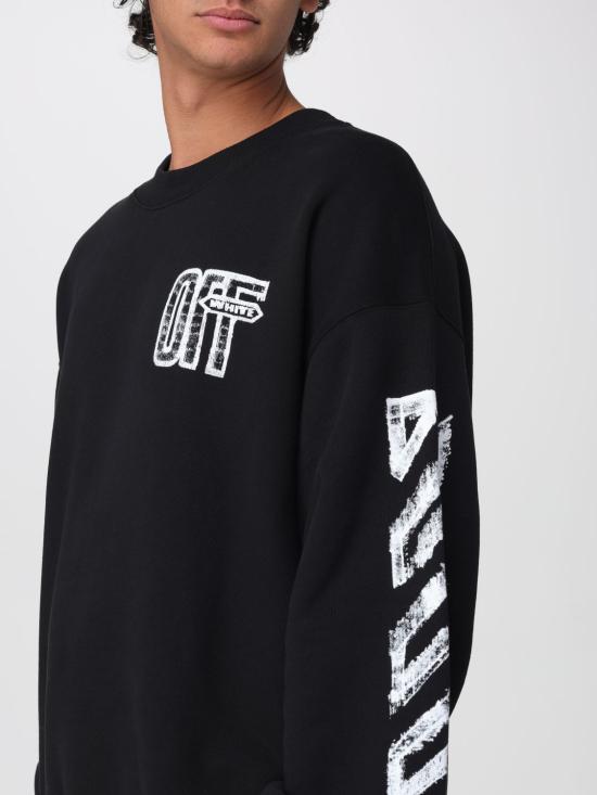 26FW 오프화이트 스웨터 44MBA054F26F007 001 Black - OFF WHITE