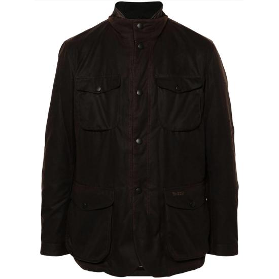 26FW 바버 오그스톤 왁스 자켓 MWX0700 RU71 BROWN