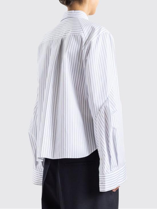 26FW 사카이 셔츠 2608668 817 White - SACAI