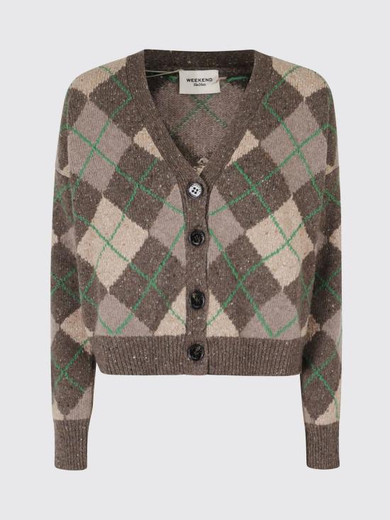 26FW 위켄드막스마라 가디건 2625346082600 001 Walnut